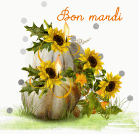 Gif animé Bon mardi bougies